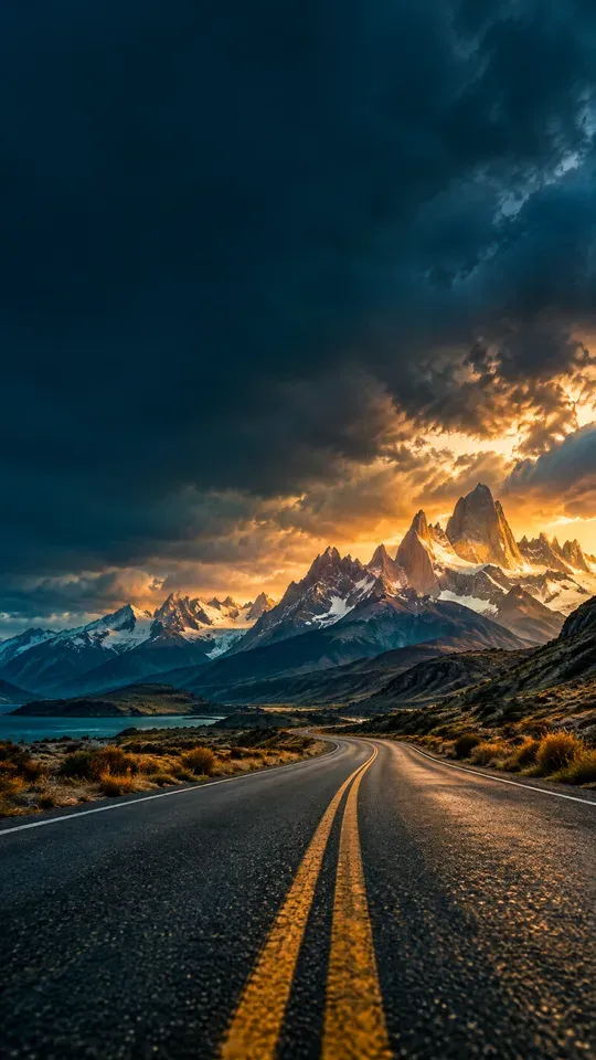 The picture made for “We Drove 2,000 Miles Across Patagonia”, before any words