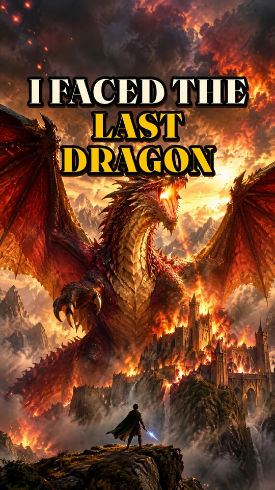 Dragon cover in 9:16, made with CoverDrop